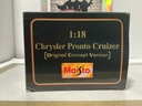 1:18 MAISTO PREMIERE CHRYSLER PRONTO CRUIZER SPECIAL EDITION YELLOW ON BLACK image
