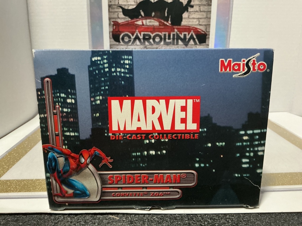 1:18 MAISTO SPIDER-MAN CORVETTE Z06 image