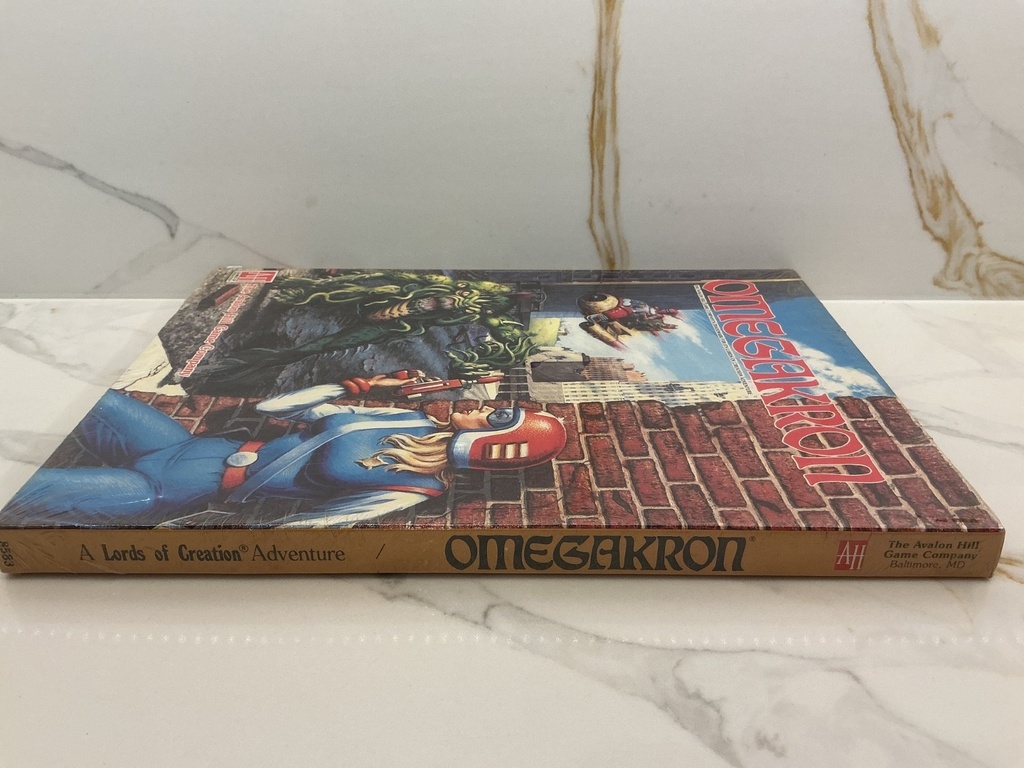 VINTAGE 1984 OMEGAKRON - LORDS OF CREATIONS 32 PAGE ADVENTURE GAME image