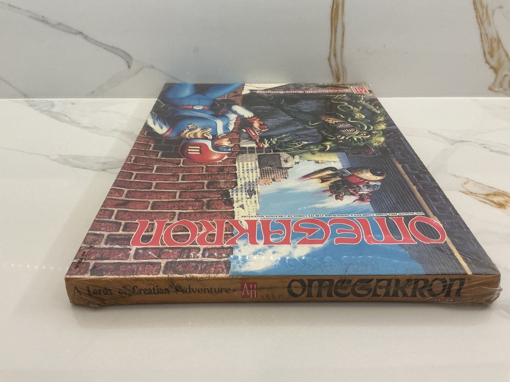VINTAGE 1984 OMEGAKRON - LORDS OF CREATIONS 32 PAGE ADVENTURE GAME image