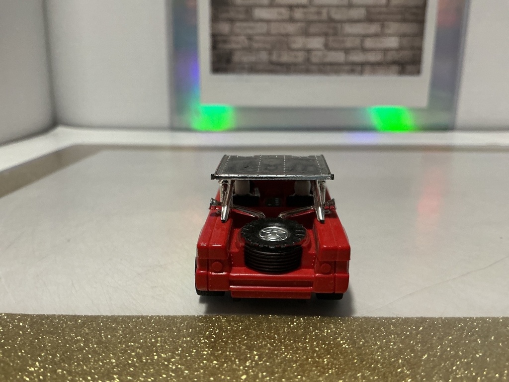 HO SCALE [MISSING FRONT TIRES] AURORA AFX FORD BAJA BRONCO image