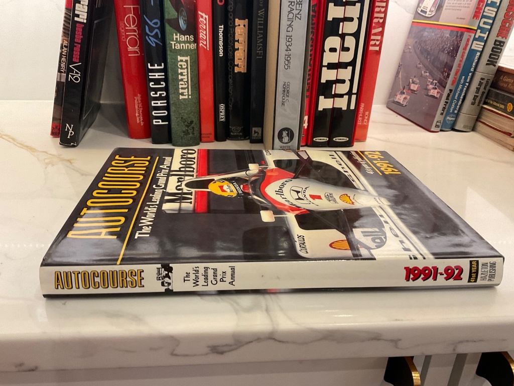 AUTOCOURSE THE WORLDS LEADING GRAND PRIX EDITION 1991-1992 image