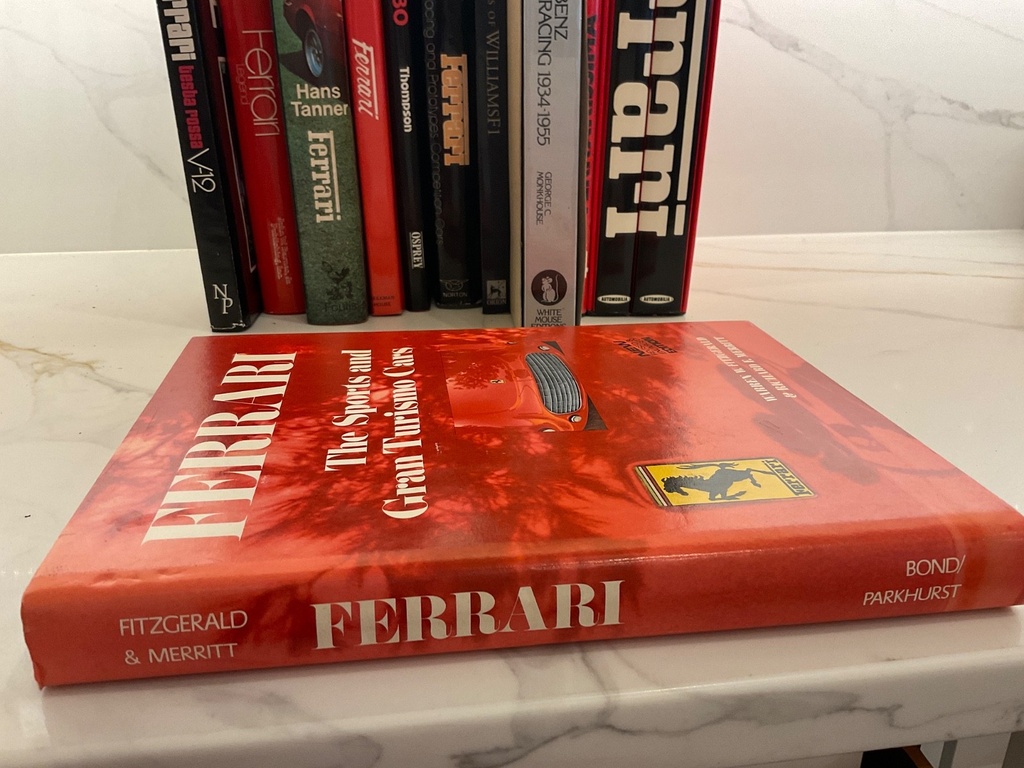 FERRARI THE SPORTS AND GRAN TURISMO CARS BY WARREN W. FITZPATRICK image