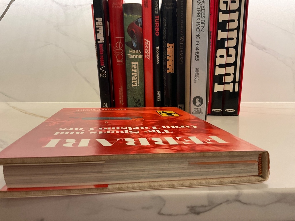 FERRARI THE SPORTS AND GRAN TURISMO CARS BY WARREN W. FITZPATRICK image