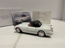 1:32 SILVER AGE OF CHEVY 1953 CORVETTE #SCCV53 WHITE/BLACK ON RED image