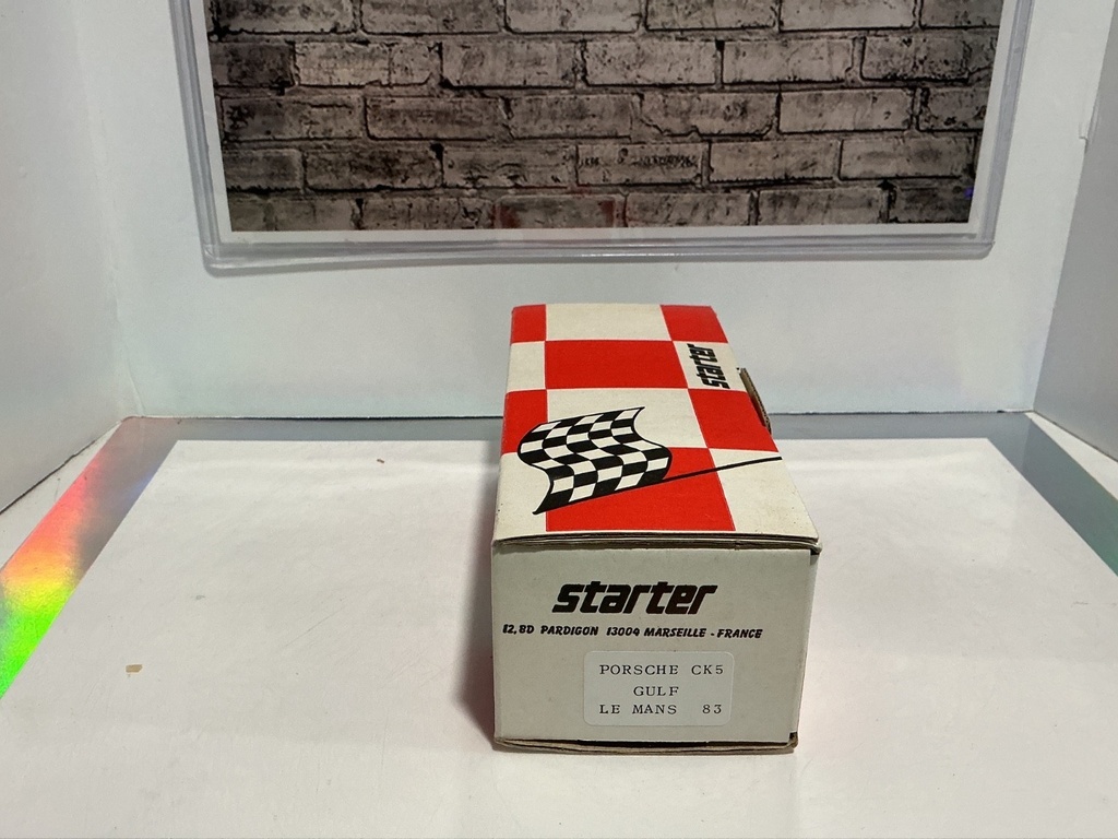 STARTER 1:43 PORSCHE CK5 GULF LE MANS 83 image