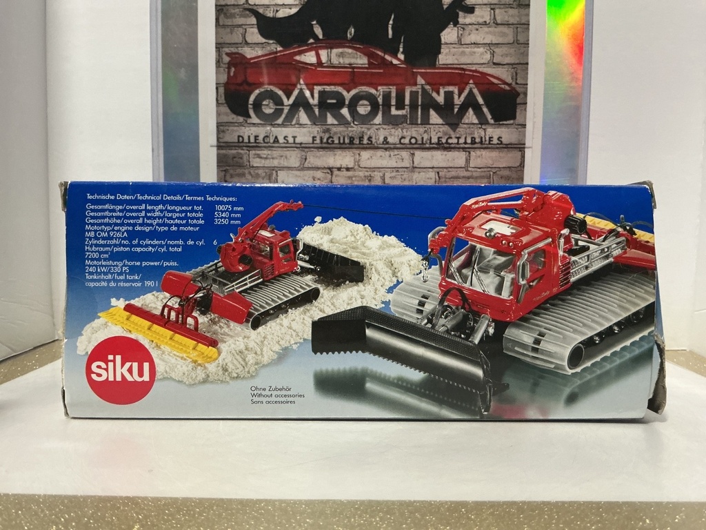 1/50 - SIKU 4911 - PISTEN MIT SEILWINDE/PISTE BULLY WITH CRANE WINCH image