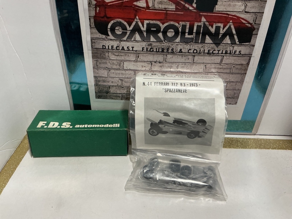 1/43 N.44 FERRARI 312 B3 - 1973 SPAZZANEVE image