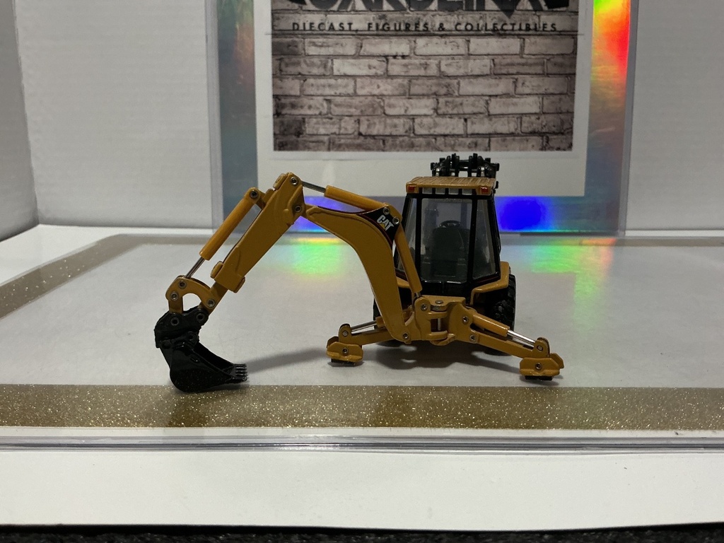 1/50 NORSCOT CATERPILLAR 420D IT  BACKHOE (NO BOX) image