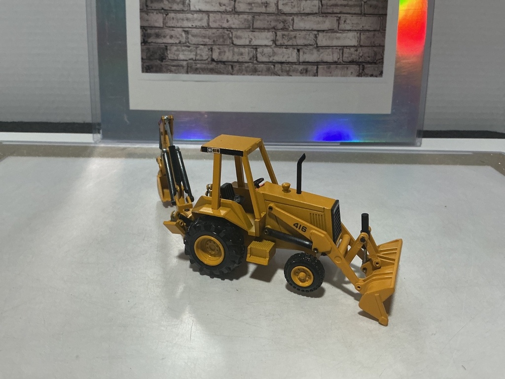 1/50 NZG CAT 416 BACKHOE LOADER image