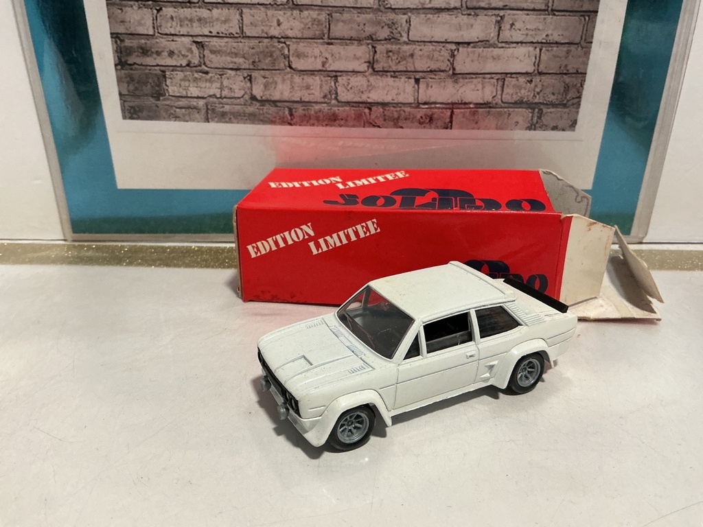 1/43 SOLIDO EDITION LIMITEE #2 FIAT ABARTH ECURIE FIAT - RALLYE DU PORTUGAL 80 image