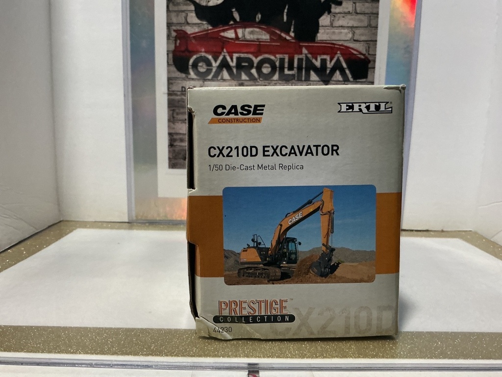 1/50 - ERTL CASE CONSTRUCTION CX210D EXCAVATOR image