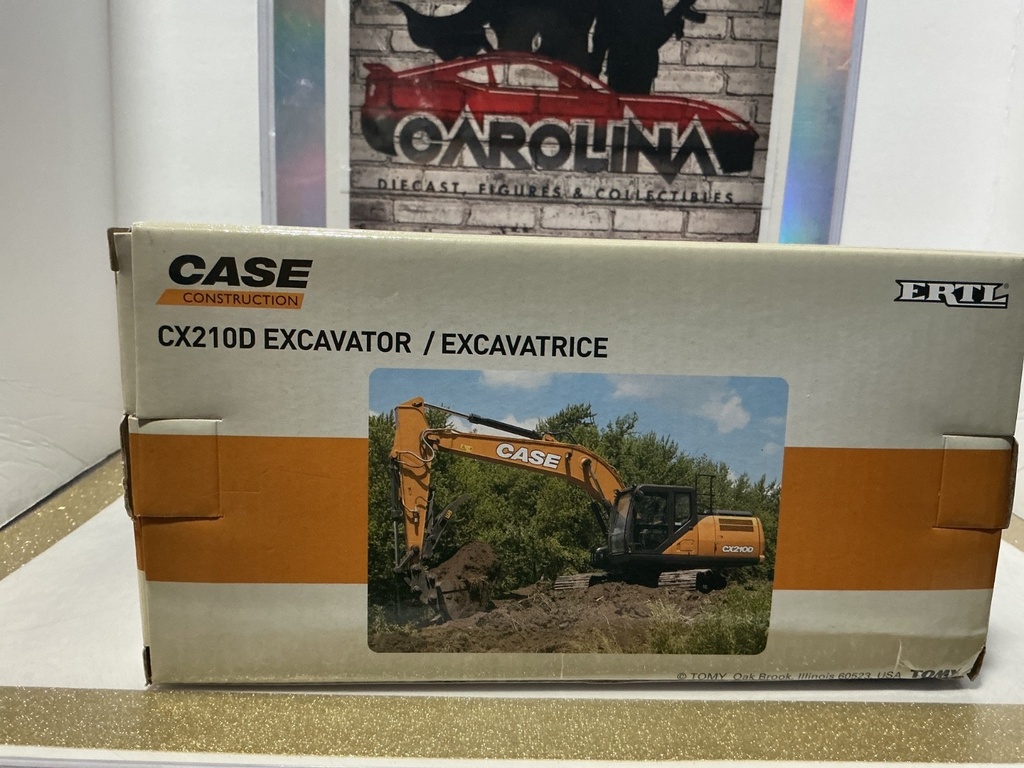 1/50 - ERTL CASE CONSTRUCTION CX210D EXCAVATOR image