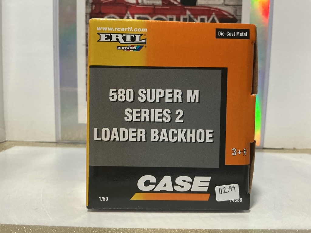 1/50 ERTL - 580 SUPER M SERIES LOADER BACKHOE image