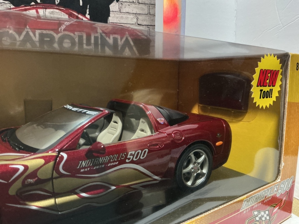 1/18 ERTL/CORVETTE 50TH ANNIVERSARY COLLECTION - 2003 CORVETTE INDY 500 PACE CAR image