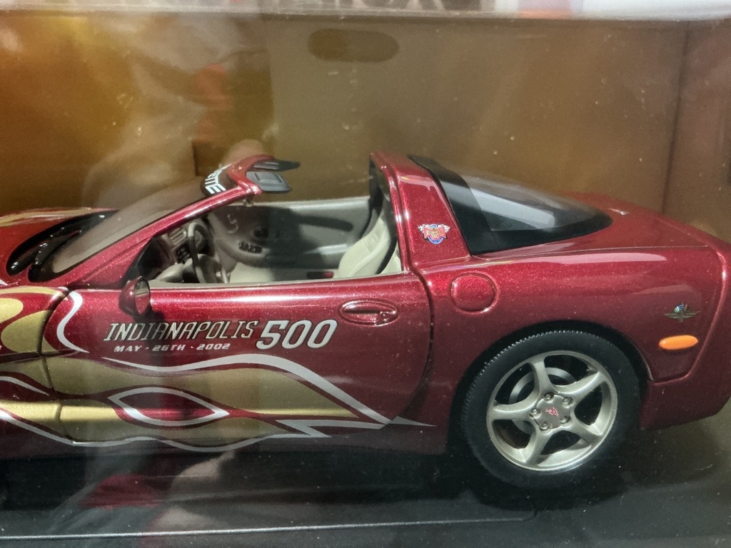 1/18 ERTL/CORVETTE 50TH ANNIVERSARY COLLECTION - 2003 CORVETTE INDY 500 PACE CAR image