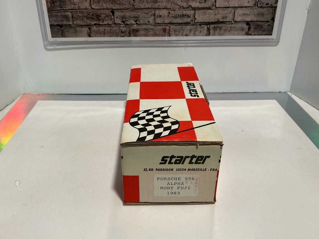 STARTER 1:43 POSCHE 956 ALPHA MONT FUJI 1983 image