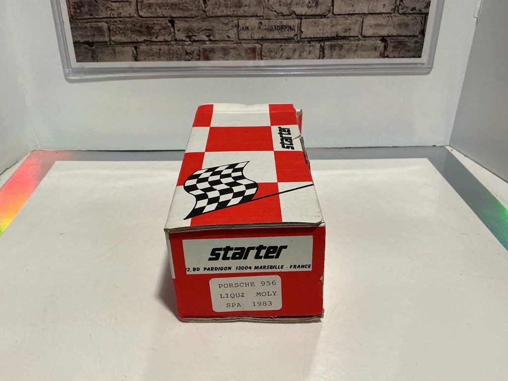 STARTER 1:43 POSCHE 956 LIQUI MOLY SPA 1983 image