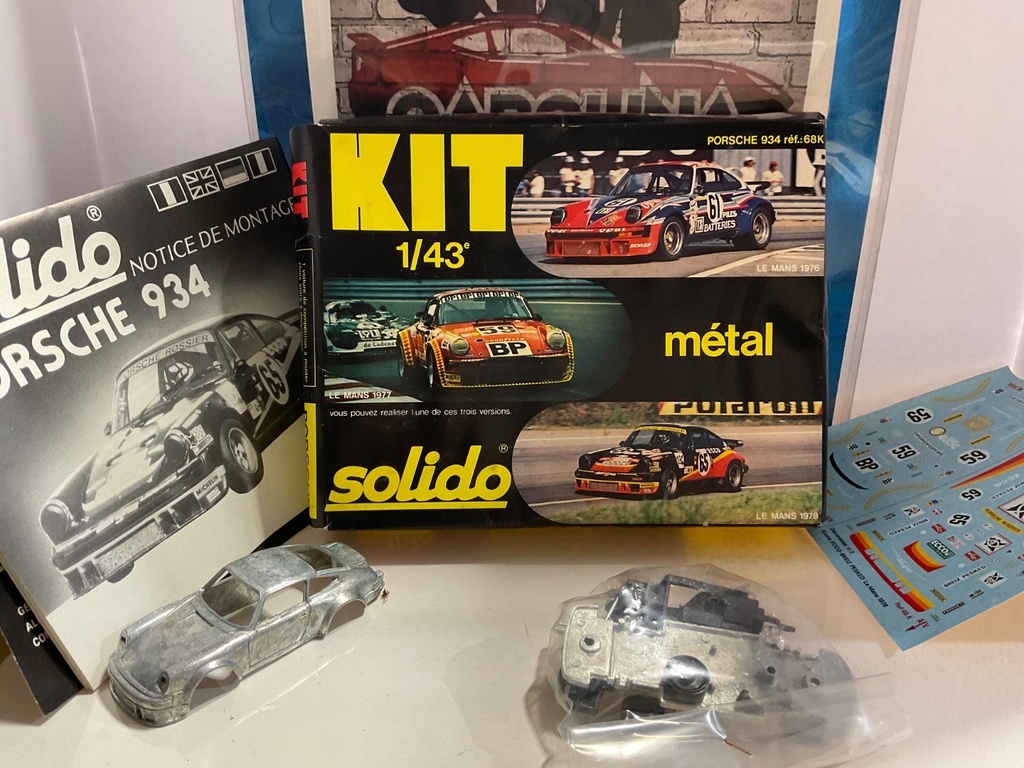 Solido 1:43 LE MANS 1978 PORSHE 934 RARE image