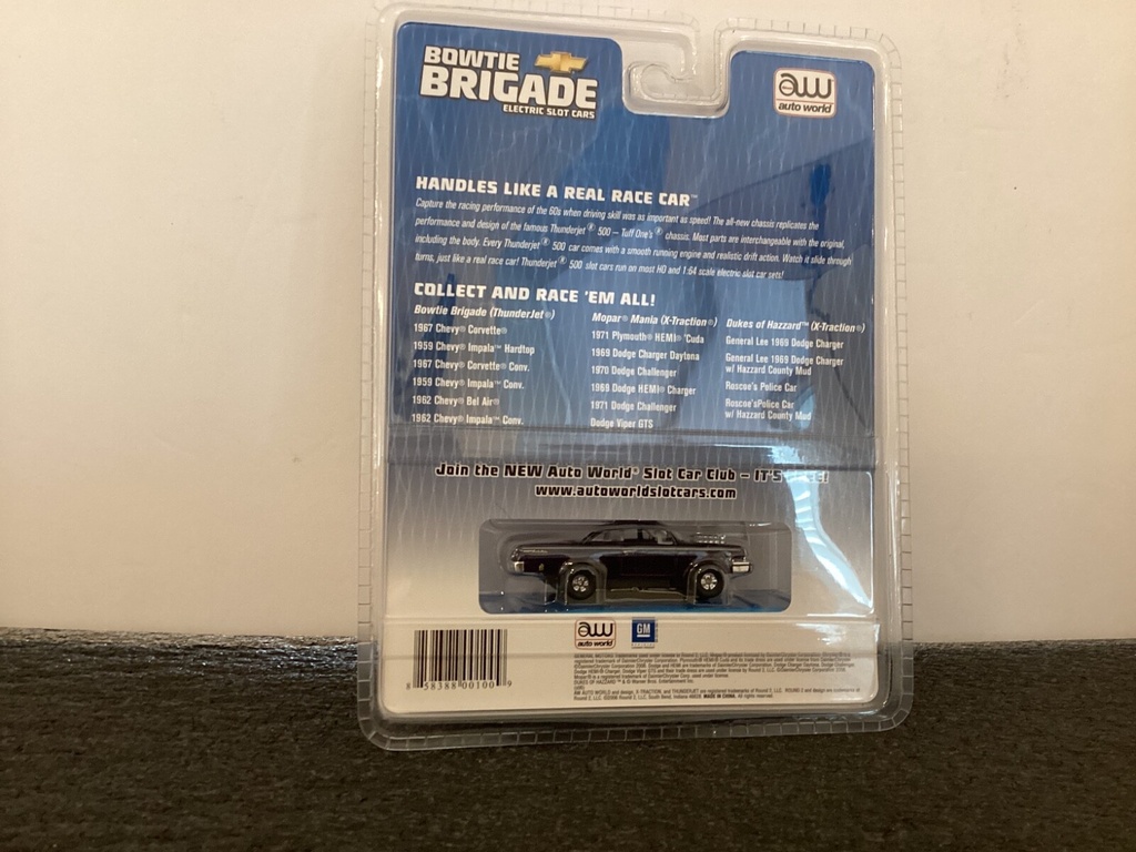 AUTOWORLD HO SLOT CAR 1962 CHEVY BEL AIR image
