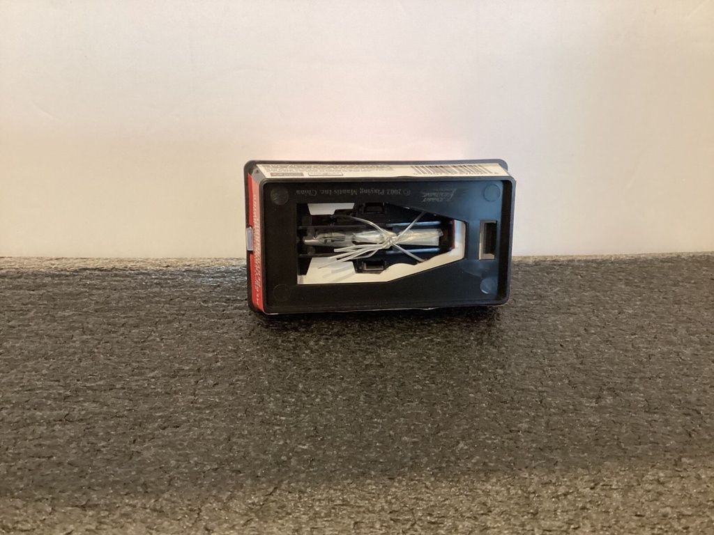 JOHNNY LIGHTNING XTRACTION HO SLOT CAR DODGE RAM SILVER/BLACK STRIPES image