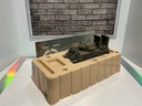 CORGI 1/50 M4 A3 SHERMAN- US ARMY- COMPANY A, 741ST TANK BATTALION image