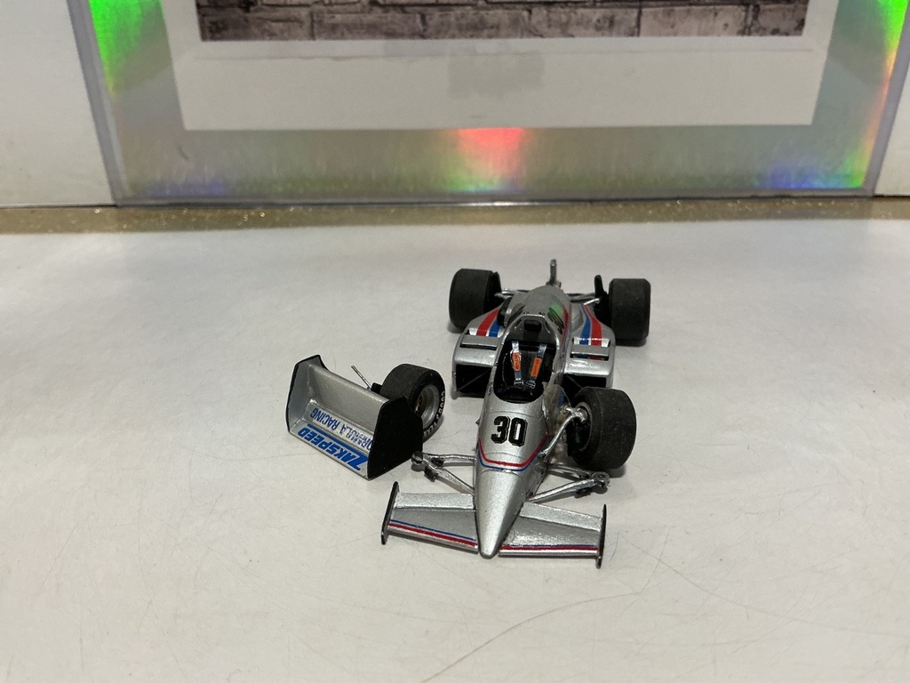 1/43 - L.TAMEO - ZAKSPEED 841 FORD - PRE 1985 SEASON [BROKEN/MISSING PIECES] image
