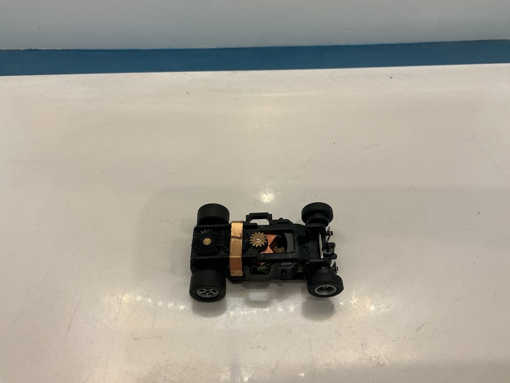 HO SLOT CAR COMPLETE RUNNING CHASSIS VARIOUS BRANDS SEE PICTURES image