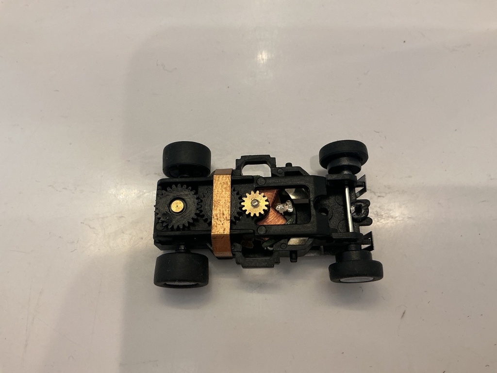 HO SLOT CAR COMPLETE RUNNING CHASSIS VARIOUS BRANDS SEE PICTURES image