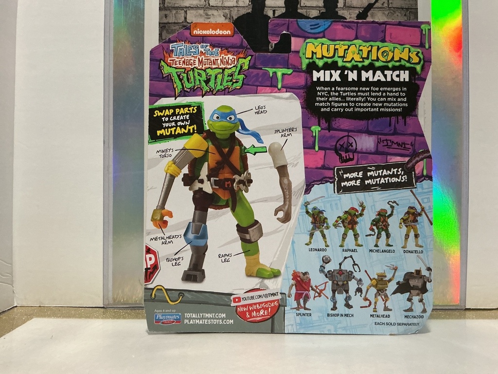 TALES OF THE TEENAGE MUTANT NINJA TURTLES - MUTATIONS MIX’NMATCH MICHELANGELO image