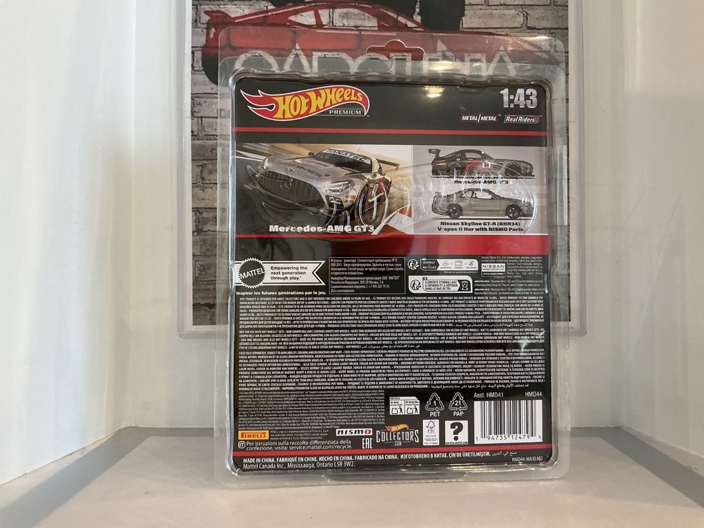 HOT-WHEELS PREMIUM 1:43 MERCEDES-AMG GT3 image