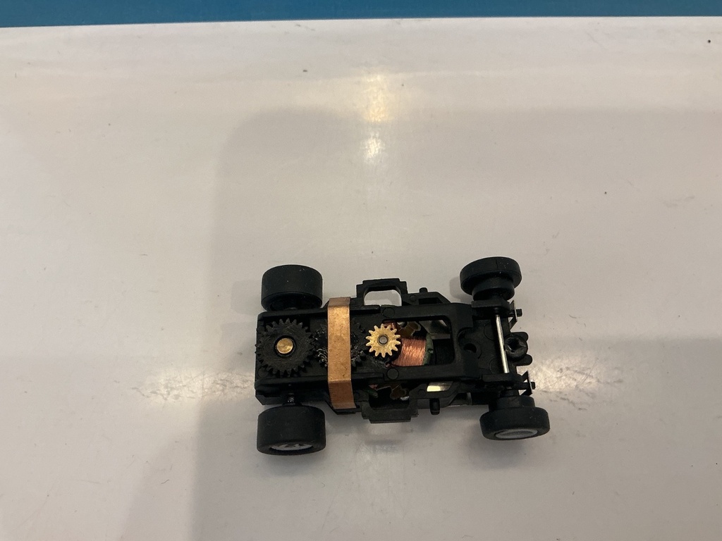 HO SLOT CAR COMPLETE RUNNING CHASSIS VARIOUS BRANDS SEE PICTURES image