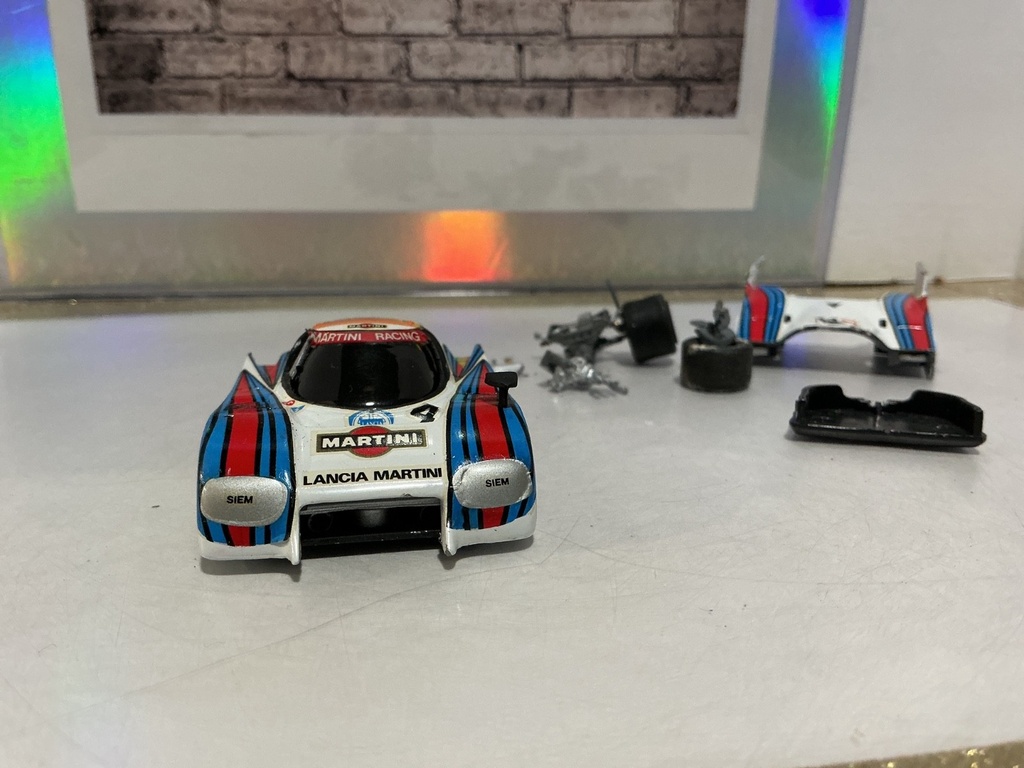 1:43 DAMO - LANCIA MARTINI ENDURANCE 1983 [JUNKYARD PARTS CAR] image