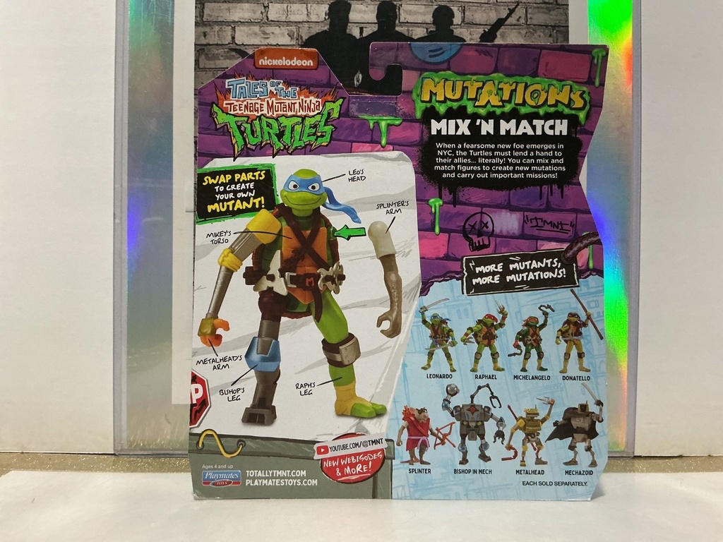 TALES OF THE TEENAGE MUTANT NINJA TURTLES - MUTATIONS MIX’NMATCH LEONARDO image
