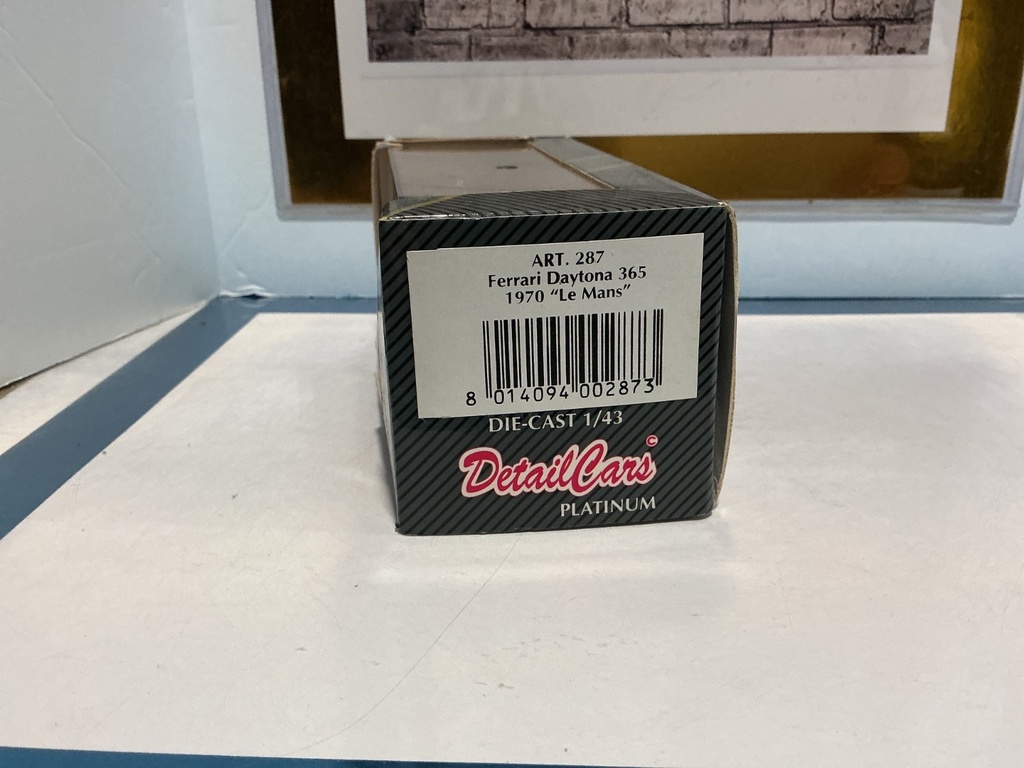 1/43 DETAIL CARS ART 287 FERRARI DAYTONA 365 1970 LE MANS image