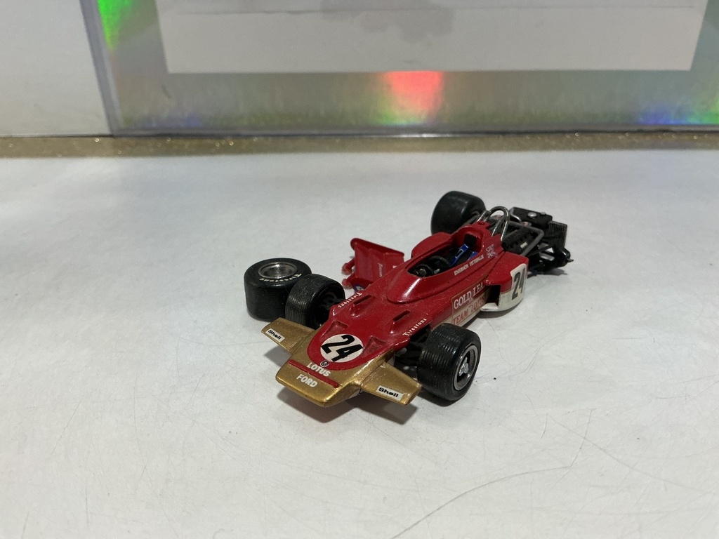 1/43 - LOCTUS 72 - SCALE RACING CARS - MADE IN ENGLAND [BROKEN/MISSING PIECES] image