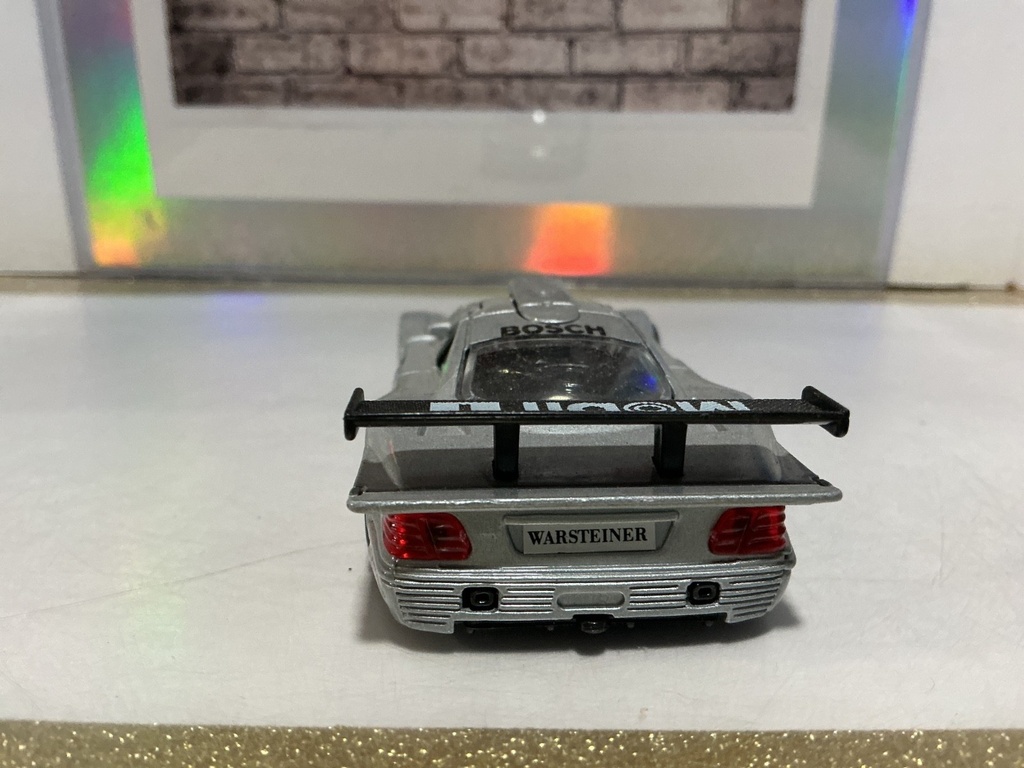 1/43 WELLY - MERCEDES-BENZ CLK-GTR “WARSTEINER”/MOBIL 1 image