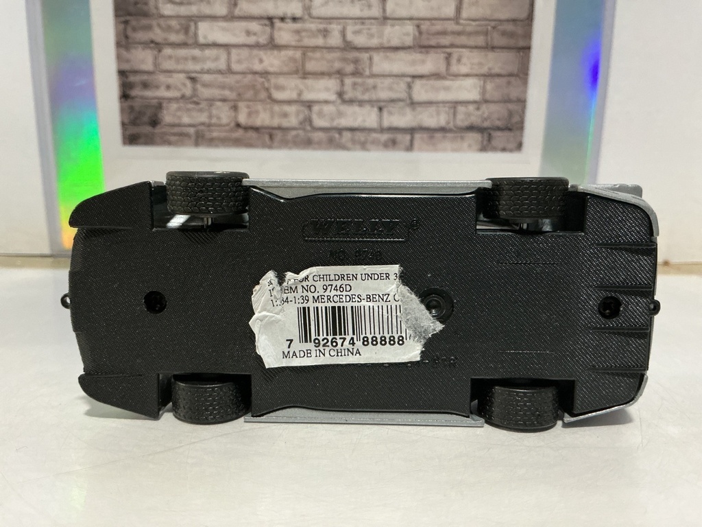 1/43 WELLY - MERCEDES-BENZ CLK-GTR “WARSTEINER”/MOBIL 1 image
