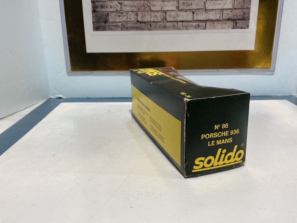 1/43 SOLIDO MADE IN FRANCE PORSHE 936 LE MANS image