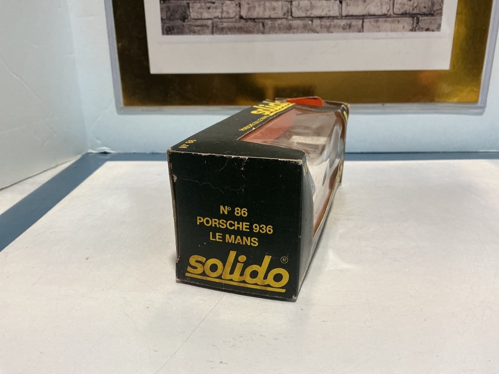 1/43 SOLIDO MADE IN FRANCE PORSHE 936 LE MANS image