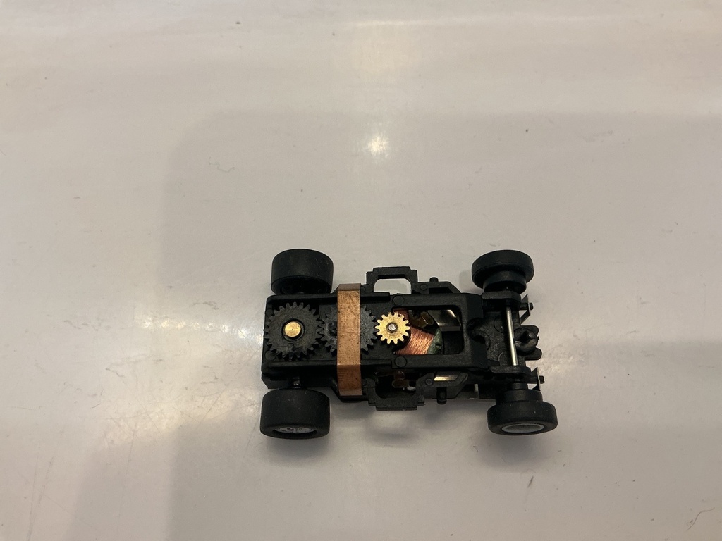 HO SLOT CAR COMPLETE RUNNING CHASSIS VARIOUS BRANDS SEE PICTURES image