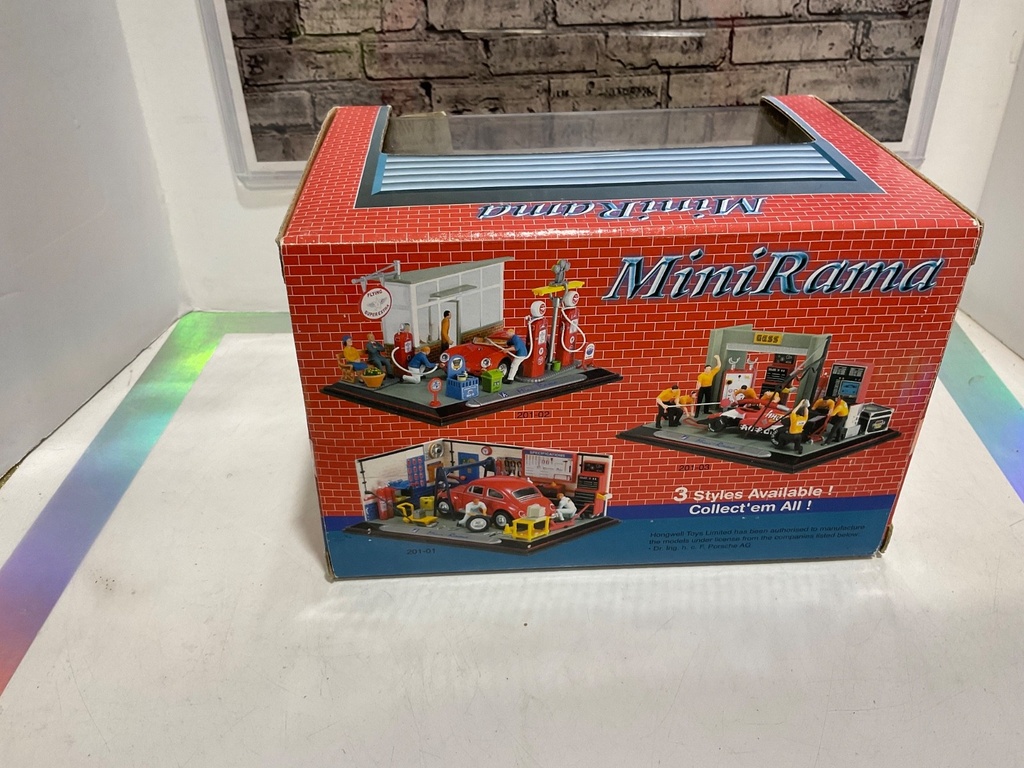 1/43 HONGWELL MINIRAMA VW BEETLE SLIGHT WEAR ON BOX image