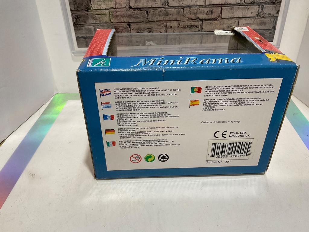 1/43 HONGWELL MINIRAMA VW BEETLE SLIGHT WEAR ON BOX image