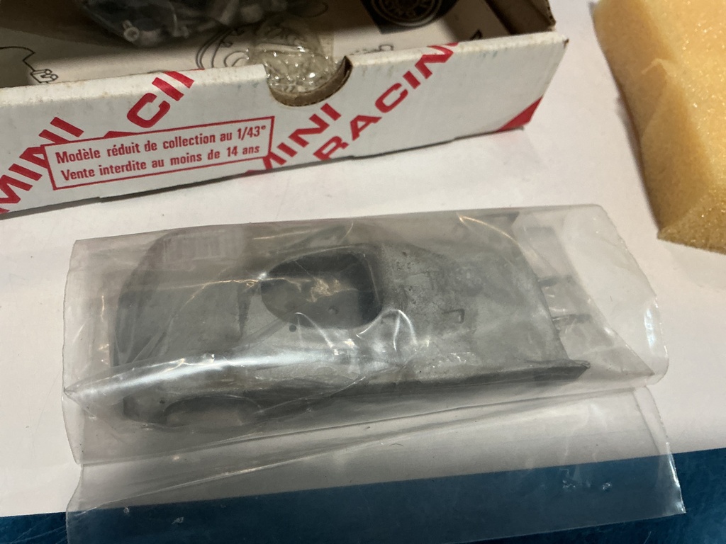 1/43 MINI RACING N 0059 DE CADENET BELGA 24 H DU MANS 81 image