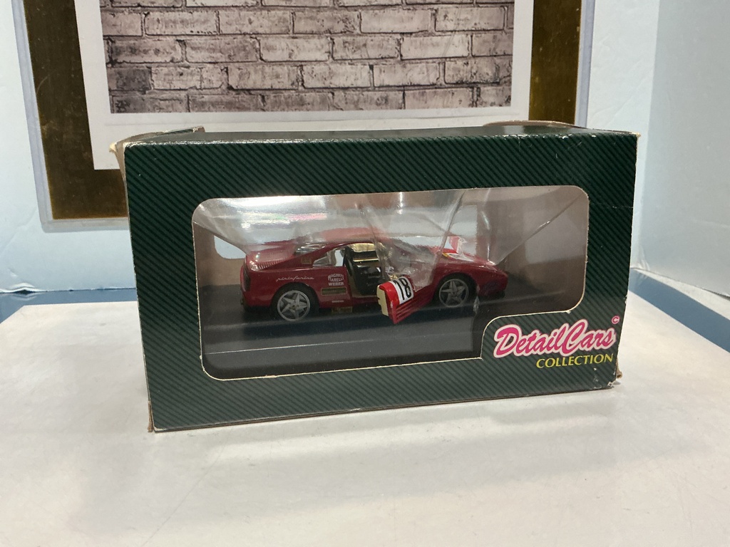 1/43 DETAIL CARS ART 122 FERRARI 348TB RACING #18 image