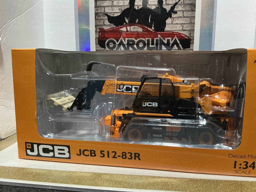 1/34 FIRST GEAR JCB 512-83R TELESCOPIC HANDLER image