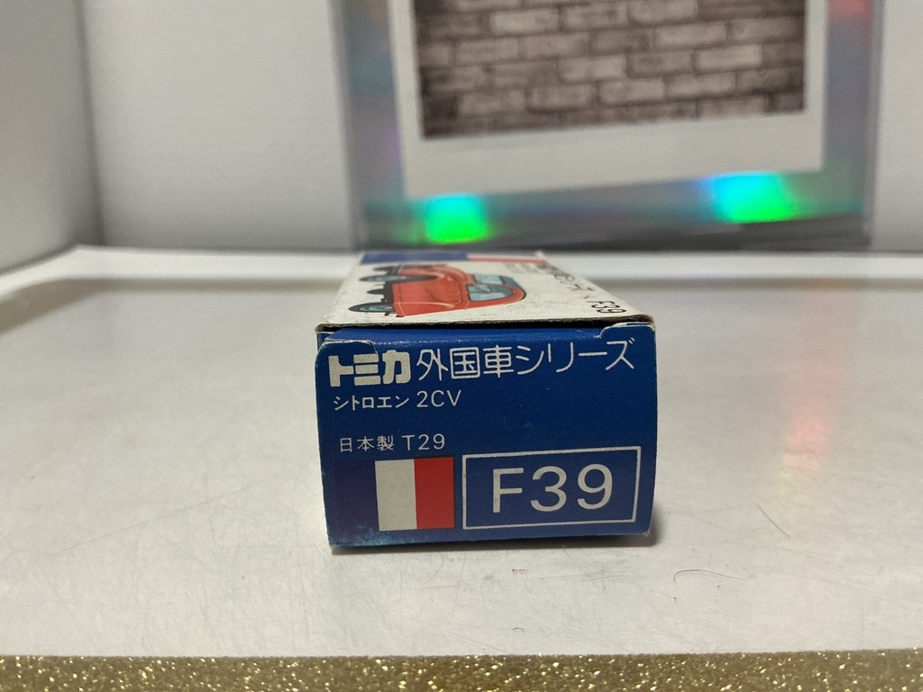 1/57 TOMICA - CITROEN 2CV MADE IN JAPAN VINTAGE image