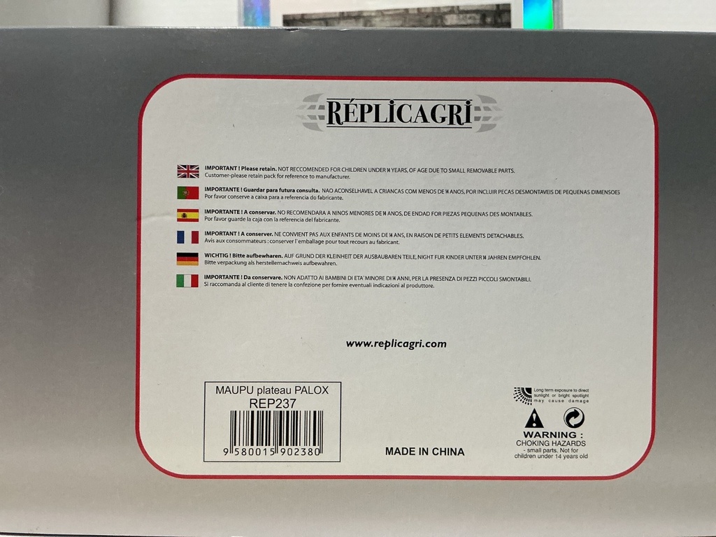 1/32 REPLICAGRI MAUPU PLATEAU PALOX REP 237 image