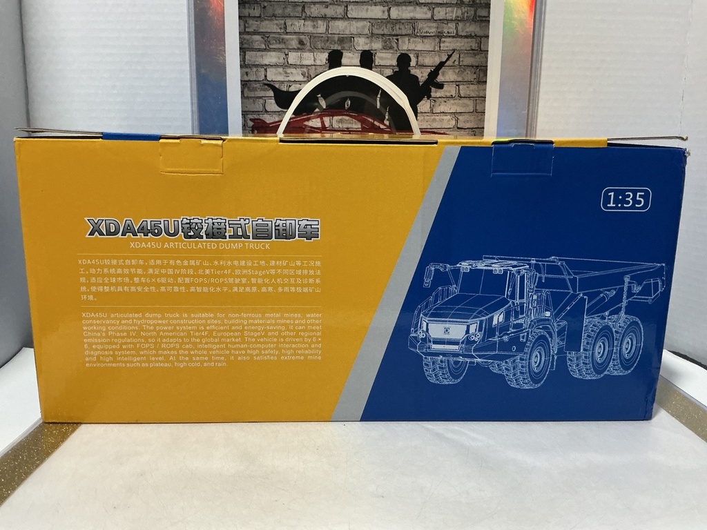 DISPLAYED XDA45U ARTICULATED DUMP TRUCK image