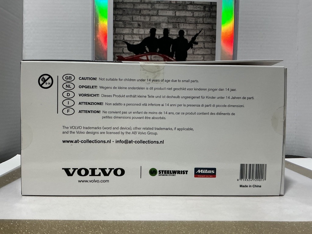1/32 AT COLLECTIONS VOLVO EWR150E STEELWRIST TILTROTATOR AND MITAS TYRES image